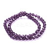 Imitation Austrian Crystal Bead Strands G-M181-6mm-11A-2