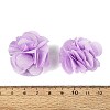 Polyester Fabric Flowers FIND-ZX004-11-09-3