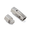 Non-Tarnish 316 Stainless Steel Bayonet Clasps STAS-K282-07A-P-2