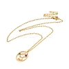 Colorful Cubic Zirconia Constellation Pendant Necklace LS-NJEW-H166-01H-1