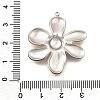 304 Stainless Steel Pendants STAS-M123-03H-PG-3