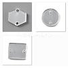 48Pcs 3 Styles Acrylic Connector Charms OACR-CA0001-17-1