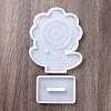 DIY Flower Shape Desk Mirror Frame Silicone Molds DIY-E043-01-3