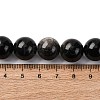 Natural Silver Sheen Obsidian Beads Strands G-F808-C01-14mm-5