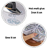 Butterfly Polyester Embroidery Ornament Accessories PATC-WH0008-23-6