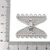 Brass Snap Clasps KK-U052-26P-3