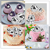 11Pcs 5 Style Plastic & Glass Disco Ball Cake Decorations FEPA-CP0001-01-6