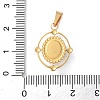 Natural Tiger Eye Pendants STAS-C120-14G-06-3