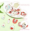 34Pcs 17 Styles Valentine's Day Alloy Enamel Pendants FIND-CJ0002-98-3
