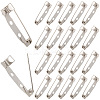 120Pcs Iron Brooch Findings IFIN-SP0001-35P-1