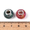 Large Hole Resin Rhinestone European Beads OPDL-T003-01H-3