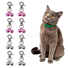 8Pcs 2 Colors Brass Bell Pet Pendant Decoration HJEW-FH00175-1