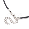Tarot Card 201 Stainless Steel Pendant Necklaces NJEW-JN04496-03-5