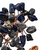 Natural Lapis Lazuli Chips Tree of Life Decorations DJEW-Q010-01C-2
