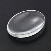 Glass Cabochons LS-GLAA-WH0032-30-2