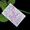 Self Adhesive Acrylic Rhinestone Stickers LS-STIC-PW0012-04B-02-1