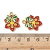 304 Stainless Steel Enamel Pendants STAS-L300-012G-33-3