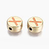 Alloy Enamel Beads X-ENAM-S122-029X-RS-2
