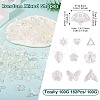 182Pcs 100G Transparent Acrylic Beads OACR-TA0003-66A-5