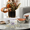 3Pcs 3 Styles Iron Crystal Mineral Display Holder ODIS-PH0002-06-5