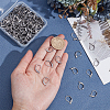 250Pcs 304 Stainless Steel Leverback Earring Findings STAS-ME0001-04-3