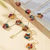 Flower Alloy & Acrylic Jewelry Set FS-WG36751-01-4