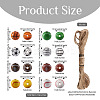 Sport Theme Beaded Party Decoration Making Kit DIY-KS0001-27-3