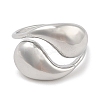 Open 304 Stainless Steel Finger Rings for Women RJEW-B070-01P-2
