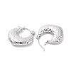 Non-Tarnish 304 Stainless Steel Hoop Earrings for Women EJEW-F287-09P-2
