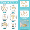 50Pcs Bowknot Alloy Pendants FIND-TA0008-62-4