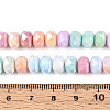 Anti-Tarnish Electroplate Glass Beads Strands X-GLAA-T025-8mm-11B-4