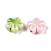 Glazed Porcelain Beads PORC-M539-02-A-2