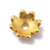 4-Petal Alloy Enamel Bead Caps LS-FIND-G029-06G-01-2
