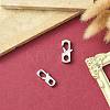 2Pcs 2 Styles 316 Surgical Stainless Steel Lobster Claw Clasps FIND-CJ0011-12-5