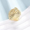 Ocean Brass Cuff Open Rings LS-RJEW-Z129-01G-01-2