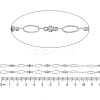 Non-Tarnish 304 Stainless Steel Link Chain CHS-H028-07A-P-2