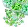 Acrylic Bead Flowers/Stars/Hearts OACR-FS0001-67B-3