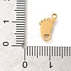 201 Stainless Steel Charms STAS-R132-12G-3