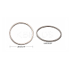 Non-Tarnish 304 Stainless Steel Linking Ring X-STAS-S079-12C-A-2