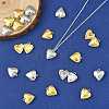 20Pcs 2 Colors Brass Locket Pendants KK-FS0001-88-2