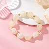 Acrylic Imitation Gemstone Beads Stretch Bracelets for Women BJEW-JB13236-01-1