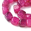 Natural Dragon Veins Agate Beads Strands G-G177-E19-05-3