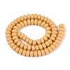 Electroplate Opaque Solid Color Glass Beads Strands GLAA-T025-8mm-18-2