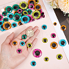 60Pcs 30 Styles Glass Craft Doll Eye DIY-HY0002-47-3
