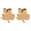 PVD Vacuum Plating 304 Stainless Steel Stud Earrings for Women EJEW-A048-42A-G-1