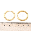 Ion Plating(IP) 304 Stainless Steel Huggie Hoop Earrings LS-EJEW-O087-07B-5