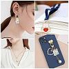 34Pcs 17 Styles Valentine's Day Alloy Enamel Pendants FIND-CJ0002-98-7