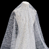 Sequin Polyester Lace Fabric DIY-WH0622-147B-1