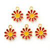 Alloy Enamel Charms ENAM-S121-049E-2
