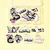 14Pcs 7 Styles Spray Painted Alloy Enamel Pendants ENAM-FS0002-63-9